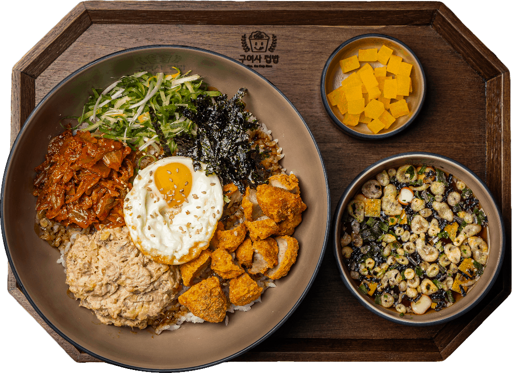 후라이드치킨 컵밥