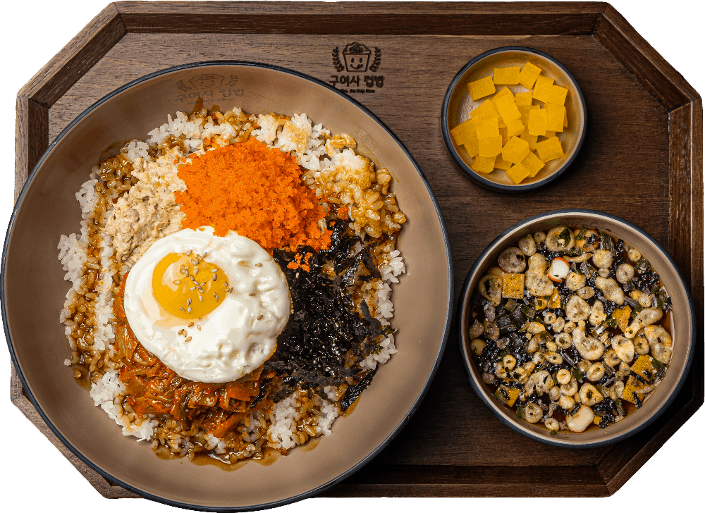 날치알 컵밥